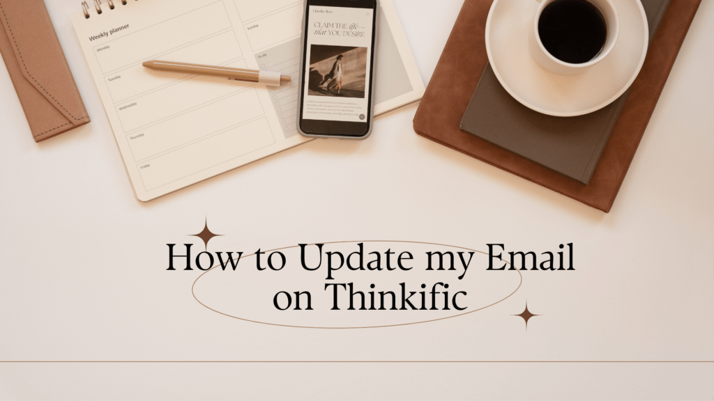 How To Update My Email on Thinkific
