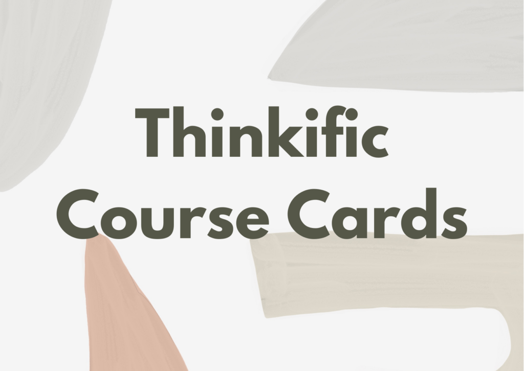 Course Card Text Thinkific